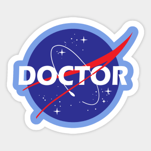 Space Doctor Sticker